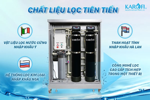 bộ lọc nước đầu nguồn karofi