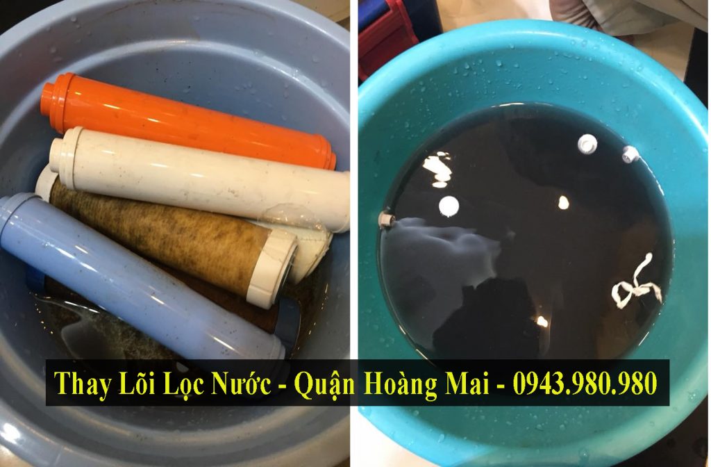 Thay lõi lọc nước tại hoàng mai