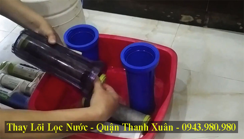 Thay lõi lọc nước tại thanh xuân