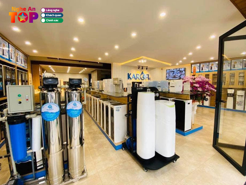 cửa hàng máy lọc nước tại vinhomes ocen park